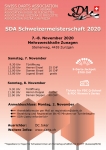 Flyer SDA Schweizer Meisterschaften 2020