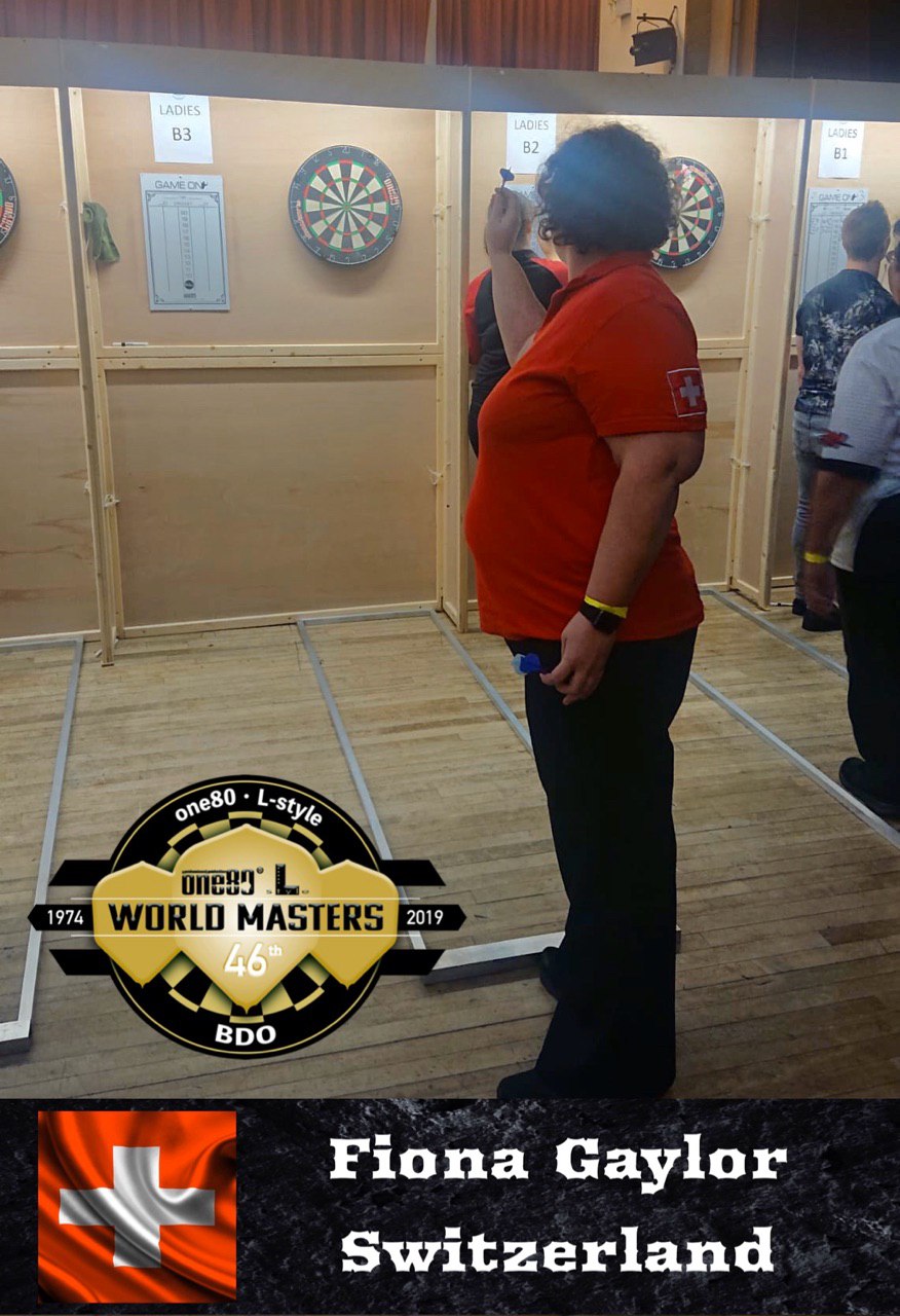 BDO World Masters 2019 Fiona Gaylor Switzerland
