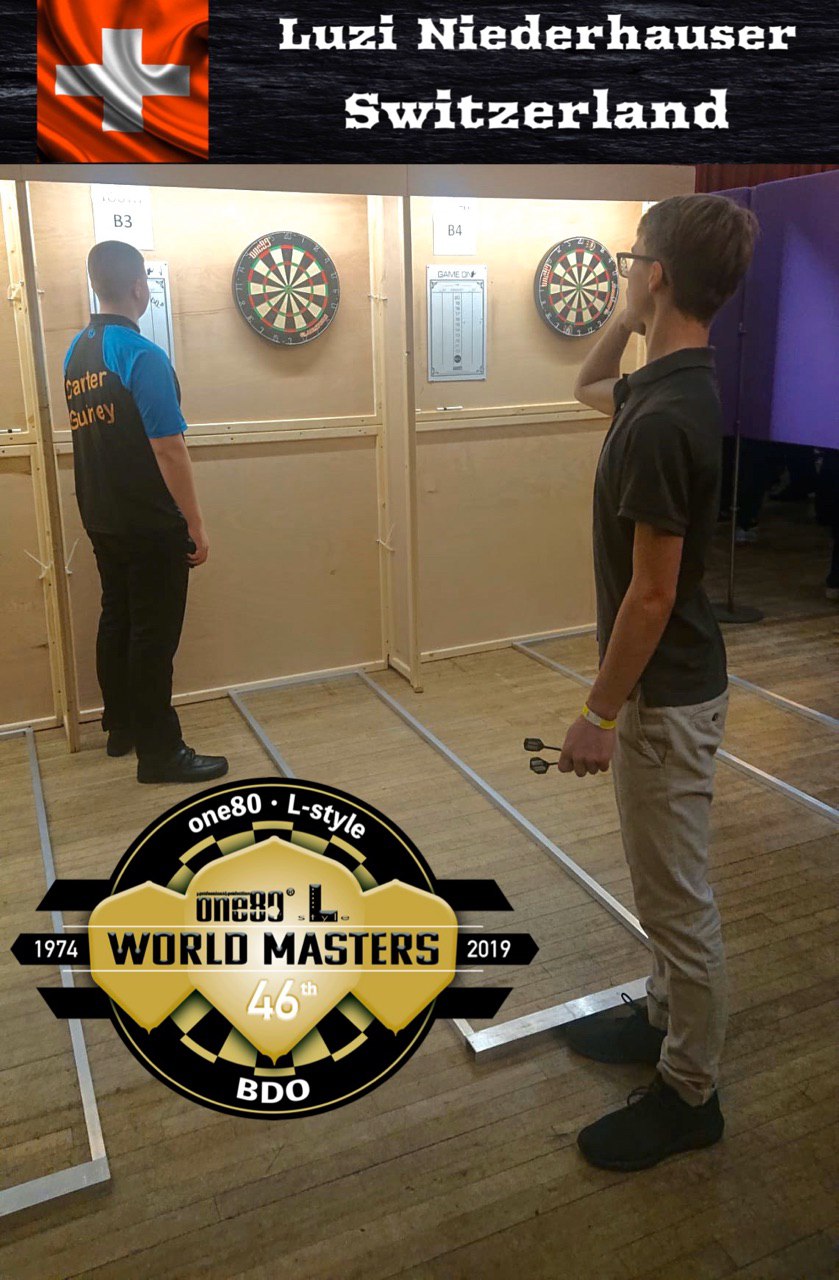 BDO World Masters 2019 Luzi Niederhauser Switzerland