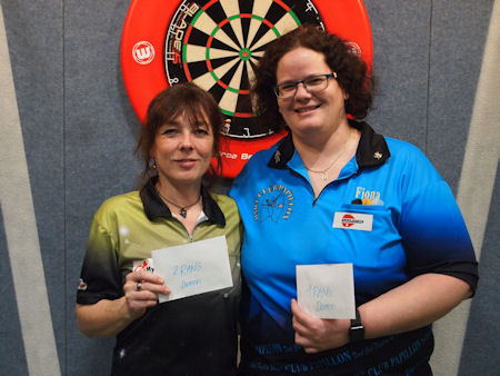 Papillon Open 2020 - Finalistinnen Damen Einzel: Katharina Vonrufs und Fiona Gaylor