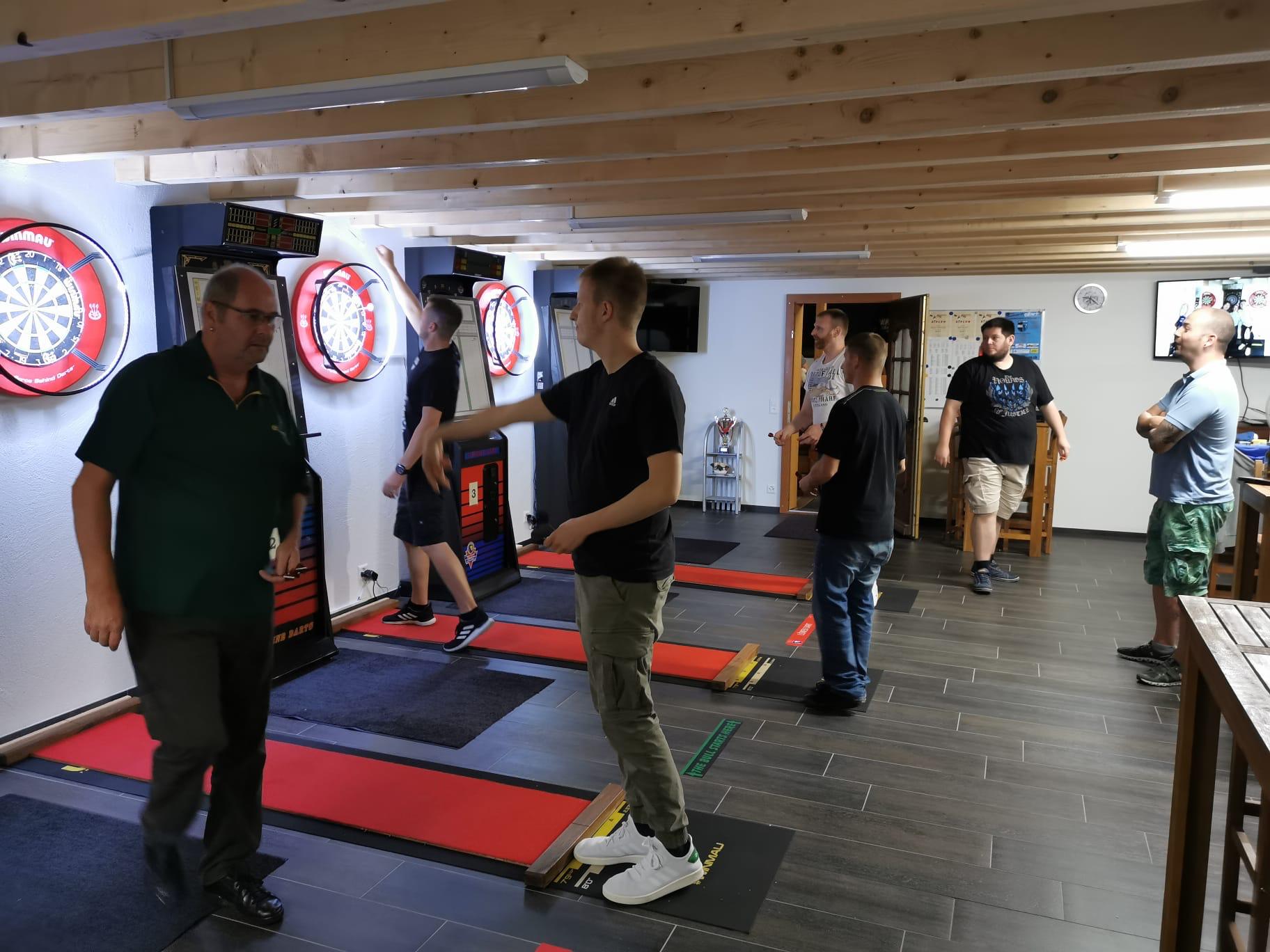 Impressionen vom Training der Herren-Nationalmannschaft in der Dart Ranch Hunzenschwil