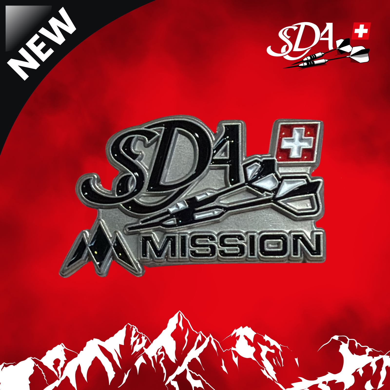 Brandneue SDA-/Mission-Pins
