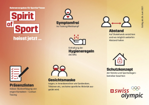 SDA-Schutzkonzept für Mannschaftsmeisterschaft