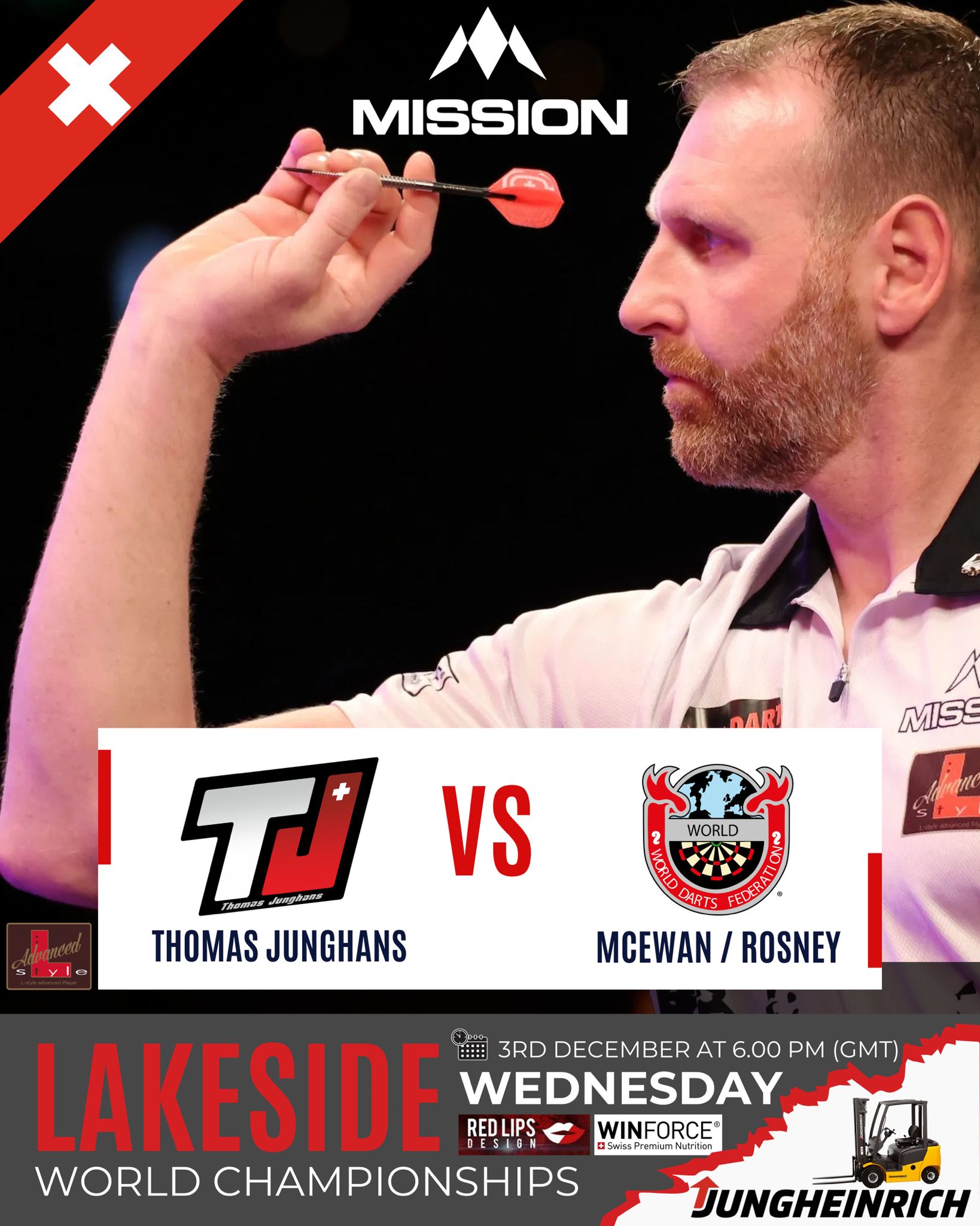 Thomas Junghans erneut an der WDF-WM