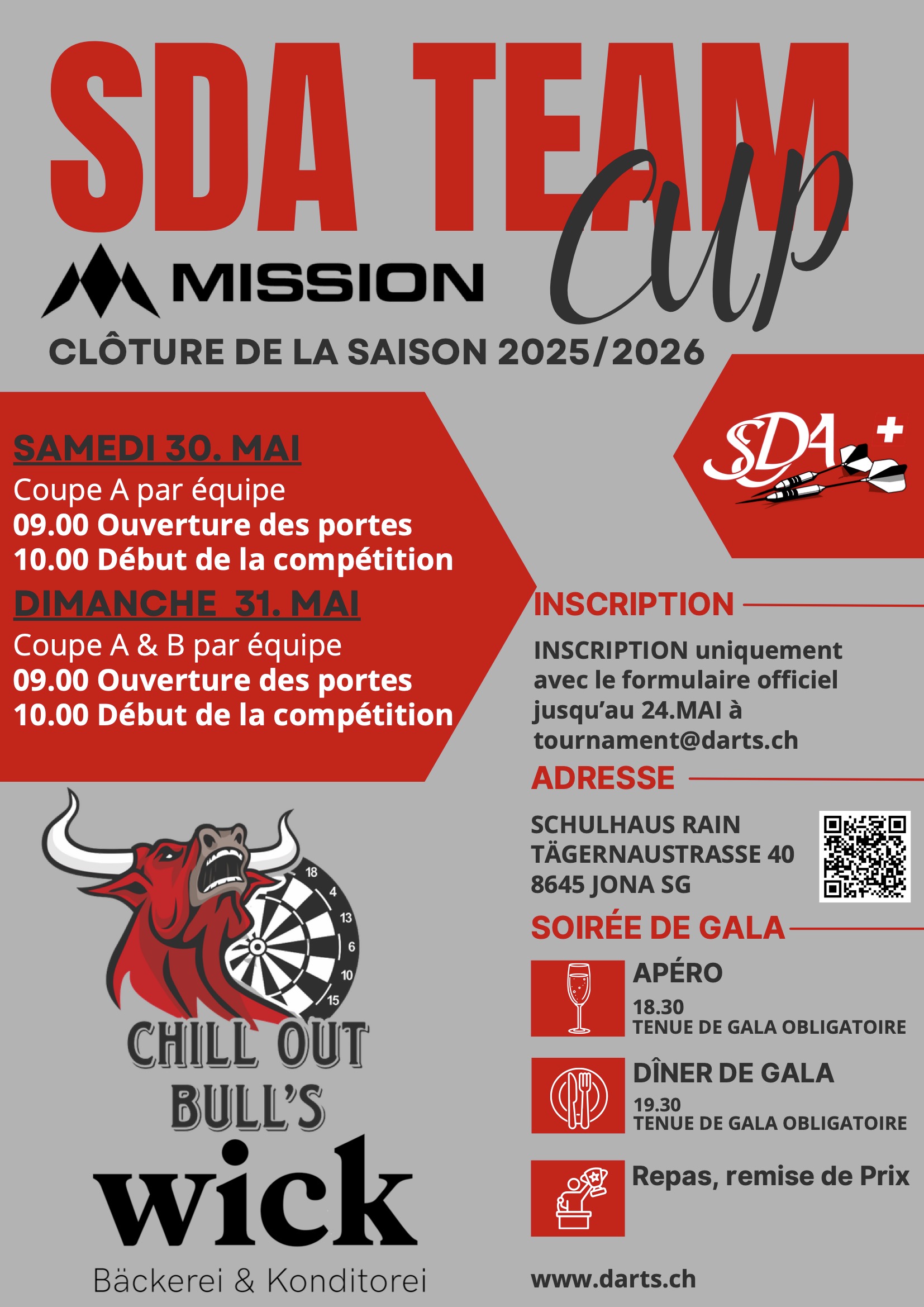 Affiche SDA Team Cup 2026