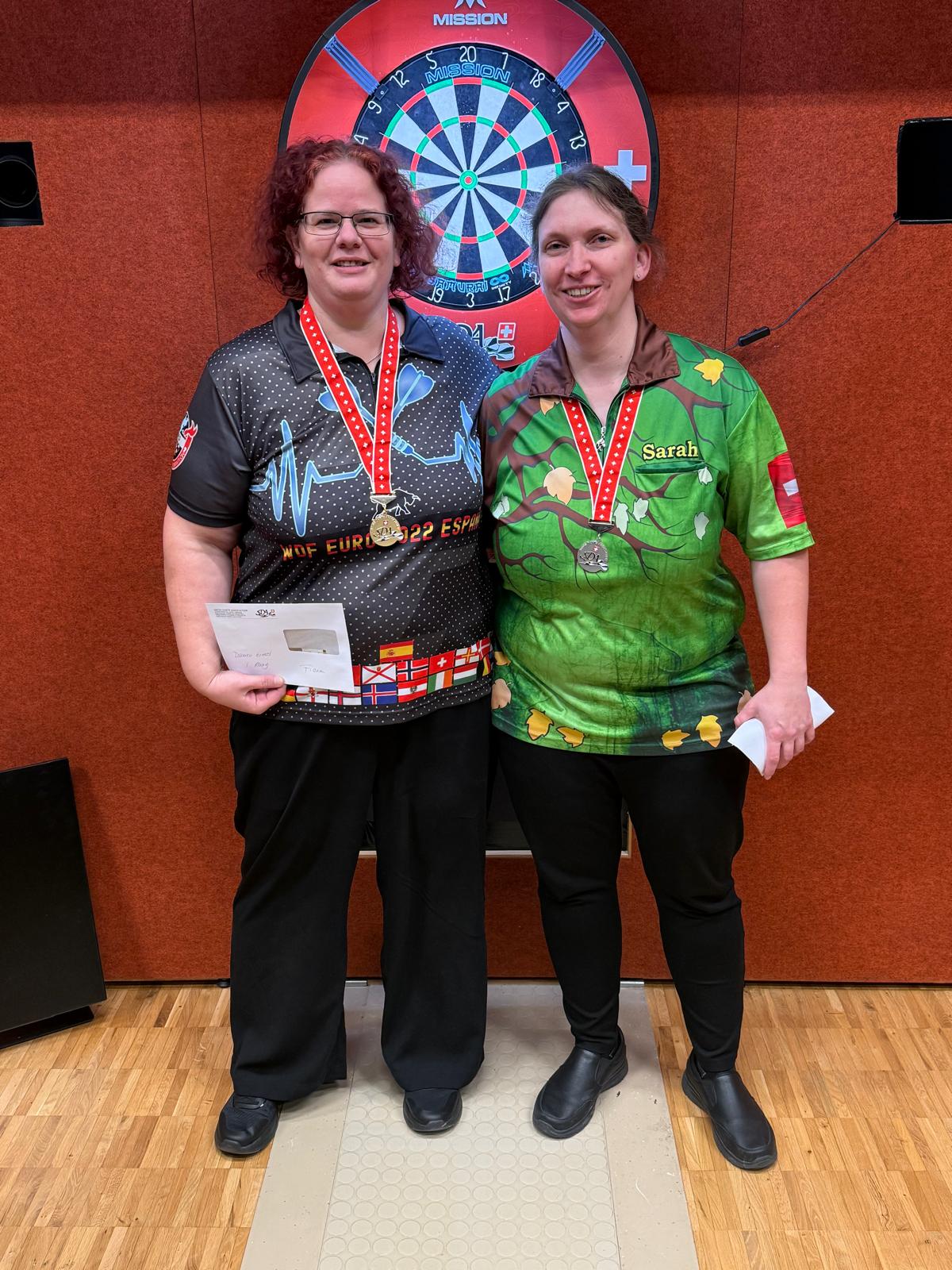 Championnats suisses 2025 - Finale simple dames : Fiona Gaylor (Championne suisse) & Sarah Bartlomé